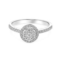 Ringe Idee Preziose dal 1987 Dame in Weißgold Diamante 0.50 Ct IP.AK18B/86D - IP.AK18B/86D